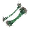100PCS with Snaps Wire Leaders Steel Leader Wire Portable Fishing Wire Leaders  Hook Connection