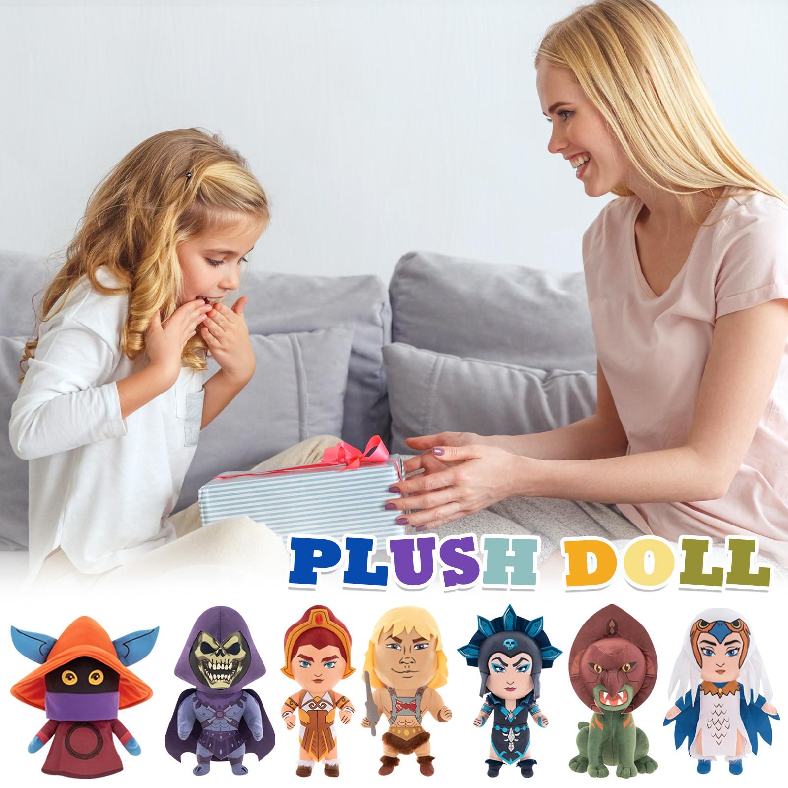 

Плюшевая кукла, Игрушка в подарок, Мультфильм, Детская тряпичная кукла, Детская подарочная подушка(Нет стандарта) One Size