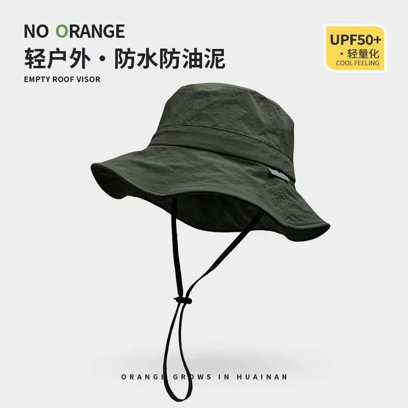 UPF + Hut Damen Outdoor Bergsteigerhut Vierjahreszeiten Fischerhut Damen Sonnenschutz Sonnenhut UV-Schutz Großer Schirm