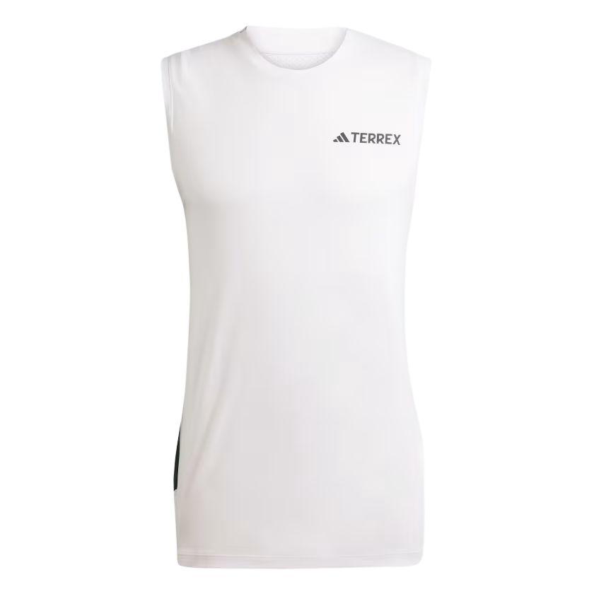 

Adidas Climacool Terrex Travel Outdoor Series Polygiene Comfortable Breathable Sweat-Wicking Sleeveless Vest Men Tops White JN8146 L