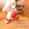 Electric Smart Rolling Cat Teaser Ball - Interactive Self-Entertainment Toy for Cats