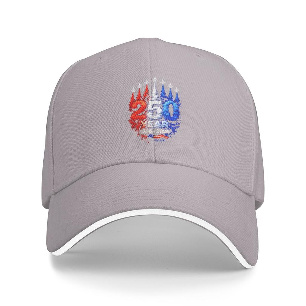 250 Years American 1776 2026 250th USA Patriotic 4th of July Casual Baseball Cap Summer Hats Female Male y2k Retro Baseball Caps