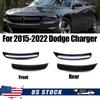 2/4 Smoked LED Fender Side Marker Lights White Lamps Fit Dodge Charger 2015-