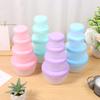 16Pcs Mini Food Container  Lunch Box with Lid Set Safe Leak Proof Condiment Ketchup Salad Dressing Small Airtight Storage Jars