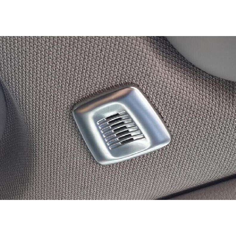 Fit For BMW X2 F39 2018-2020 2021 Matte Silver Car Inner Microphone Cover Trim