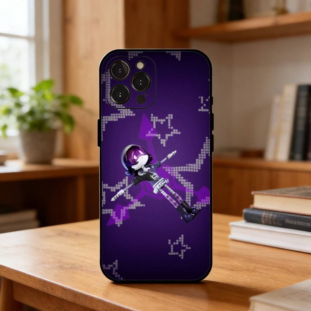 M-Murder Drones UZI Phone Case For iPhone17,16,15,14,13,12Plus,Pro Max,XS,5G Soft Silicone Black Cover