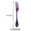 Western Mirror Dinner Fork Stainless Steel Dinnerware Cake Fork Cutlery Fruit Salad Fork Dessert Fork Set Flatware