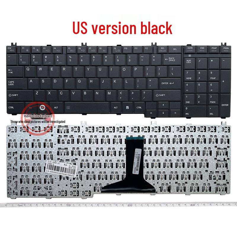 Совместимая клавиатура для моделей Toshiba C650D, C650, L650D, L655, L670, L660, L675, C660, C655