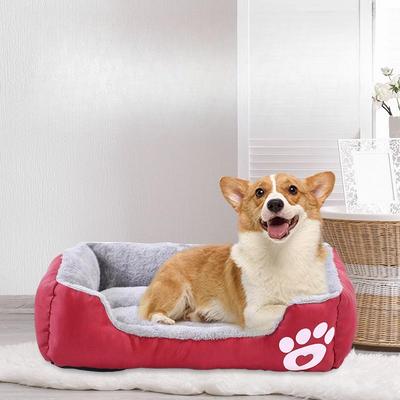 Warm Dog Nest, Cat Nest, Pet Bed, Dog Mat Nest, Fluffy and Comfortable Touch Pet Supplies, Warm Sleeping Cat Nest, Soft Basket Mat