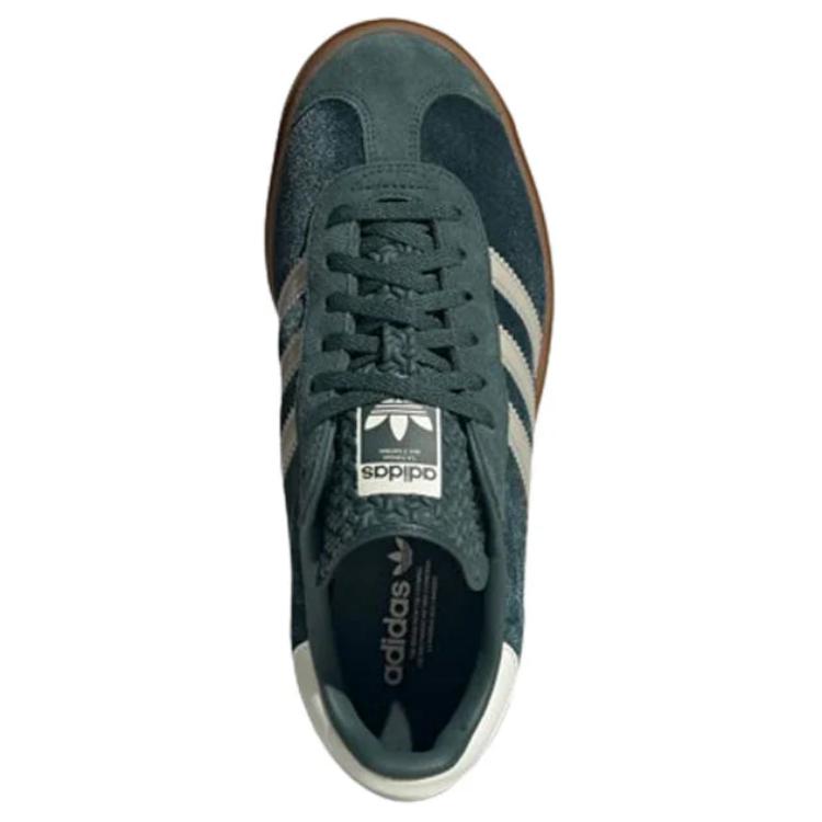 Adidas Women's Gazelle Bold 'Mineral Green Velvet' Women's Sneakers IG4391