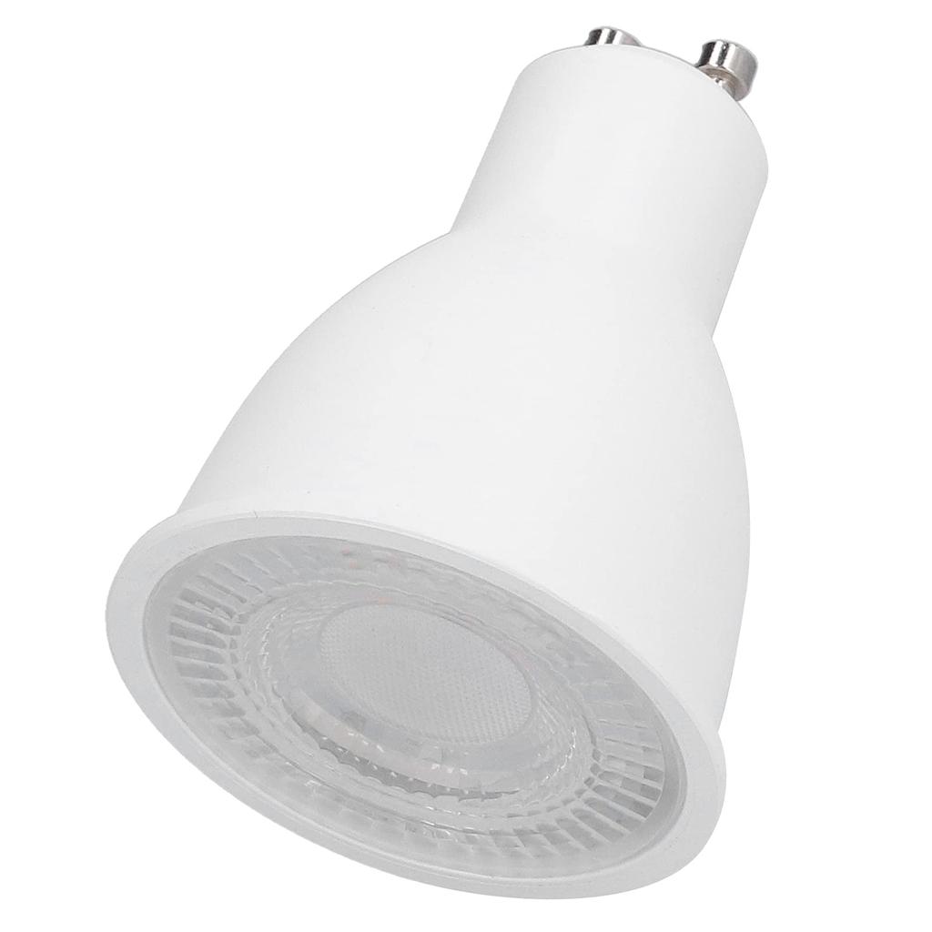 LED Light Bulb GU10, 1100LM, 3-Year Lifespan, Plastic-Clad Aluminum, Spotlight, 10W, Daylight White (Cool White Light), for Living Rooms and