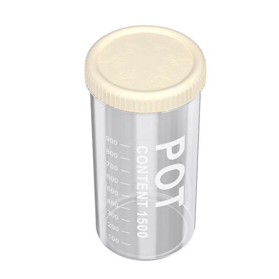 Yousheng Transparent Grain Canister Kitchen Sealed Jar Food-Grade Airtight Storage Container Pantry Organizer for Snacks Dried Foods Tea