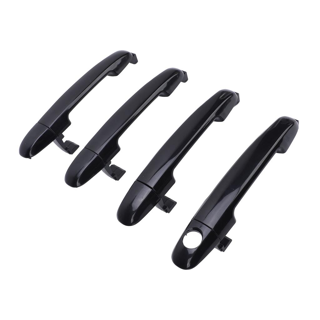 Exterior Door Handles 82651-3K000 Black Outside Door Handle Set for SONATA NF 2006-2010 Set Of 4
