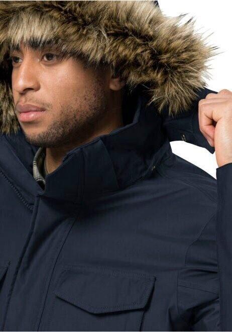 Зимняя куртка Jack Wolfskin Winterfrost Down Parka M night blue
