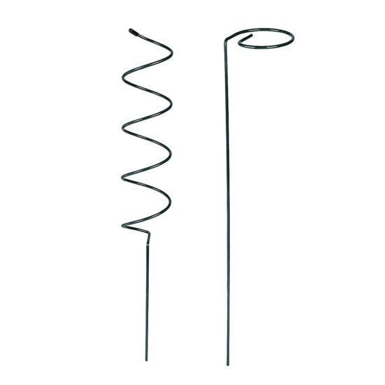Plant Climbing Frame Windproof Spiral Design Easy To Install Twisted Design Plant Supports Weather-resistant Plant Stakes