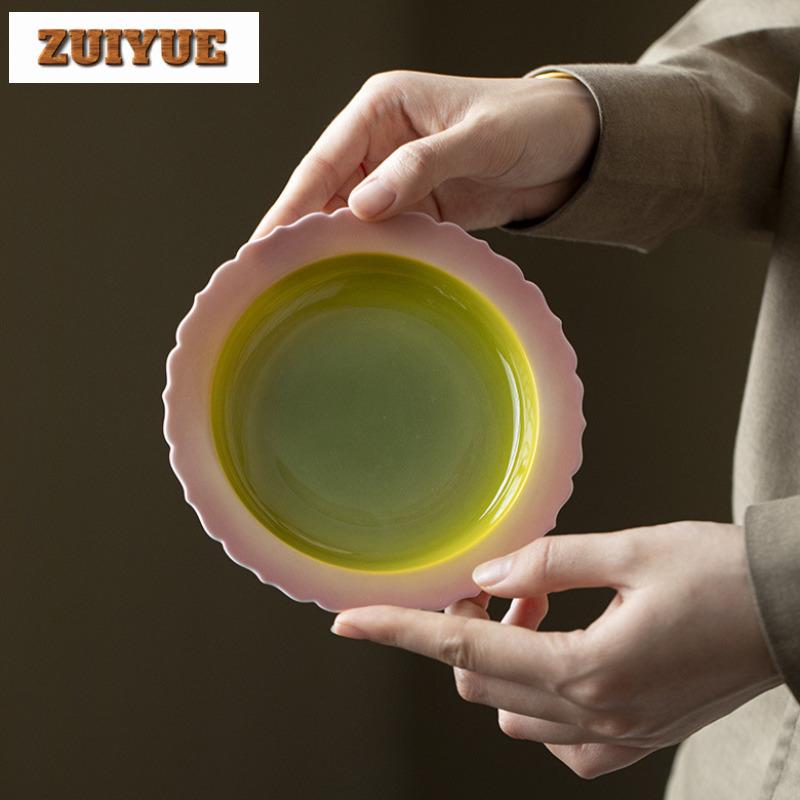 Gradient Ramp Teapot Boutique Tea Bowl Mug Tea-tasting Meditation Cup Jianzhan Master Cups Tieguanyin Tea Set Craft Saucer Gift