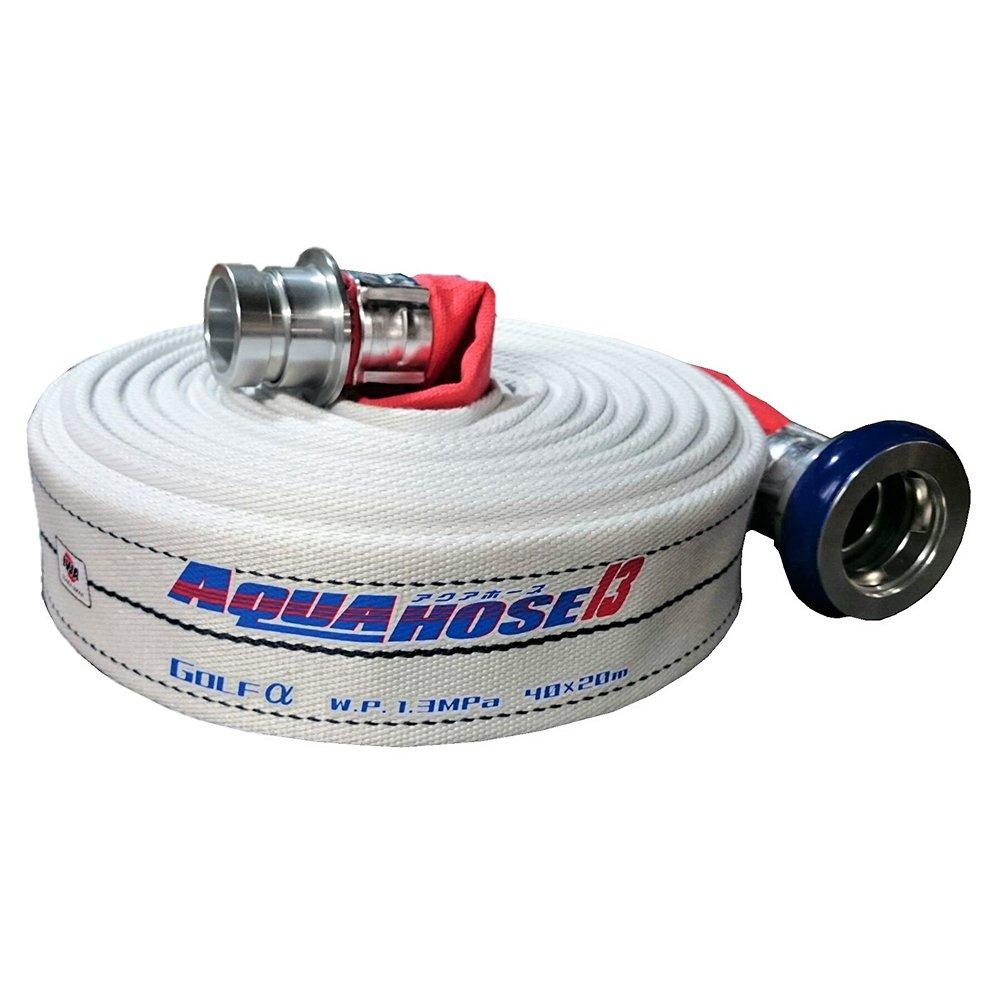 

Iwasaki Seisakusho Fire Water Hose Golf 40A x 20m белый