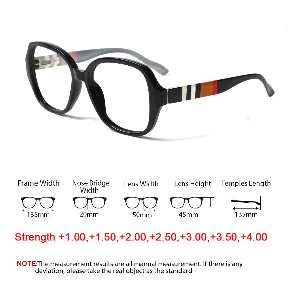 Turezing Reading Glasses for Women Men Spring Hinge HD Presbyopia Reader Optical Eyeglasses Lightweight Comfortable