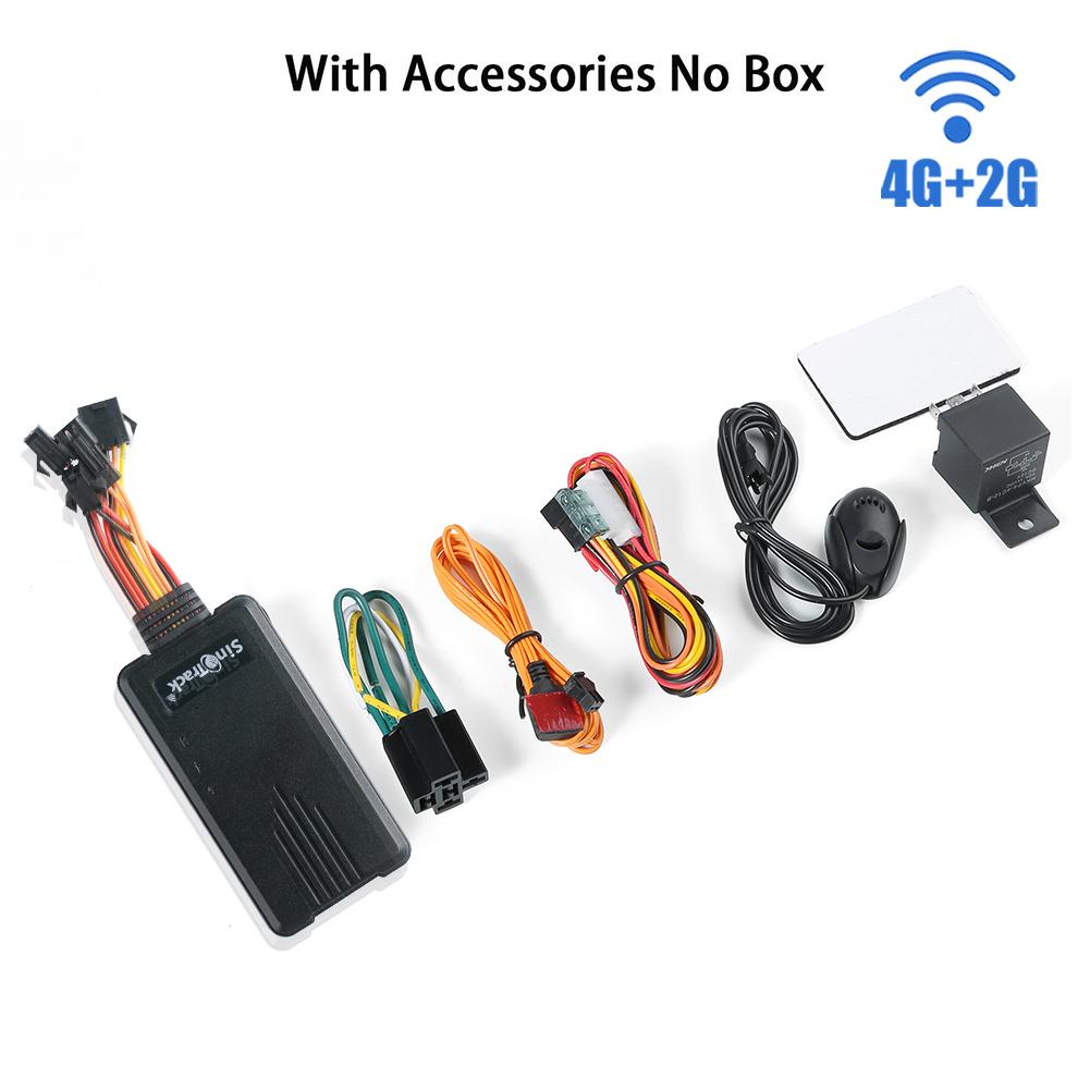 SinoTrack 4G GPS Tracker ST-906L for Car Motorcycle Vehicle Tracking Device with Cut Off Oil Power Free APP