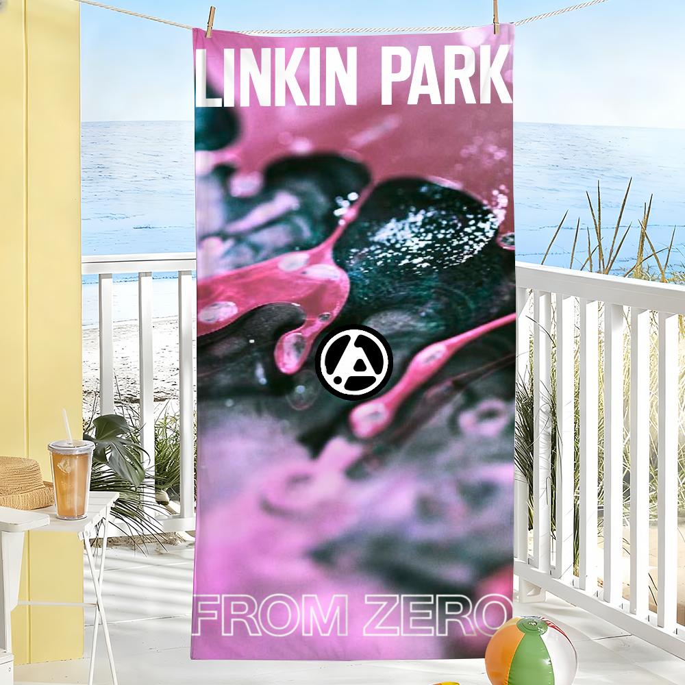 

Rock Band L-Linkin P-Park-From Zero Towel Soft Pool Gift For Travel Gym Shower Camping Quick Dry Sports Large Beach Towels W40*H60(CM)