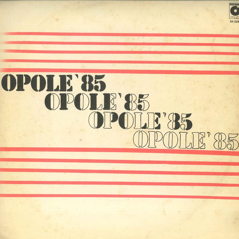 

LP Record VARIOUS - Opole 85 SX2246 POLSKIE NAGRANI Poland Pop Used