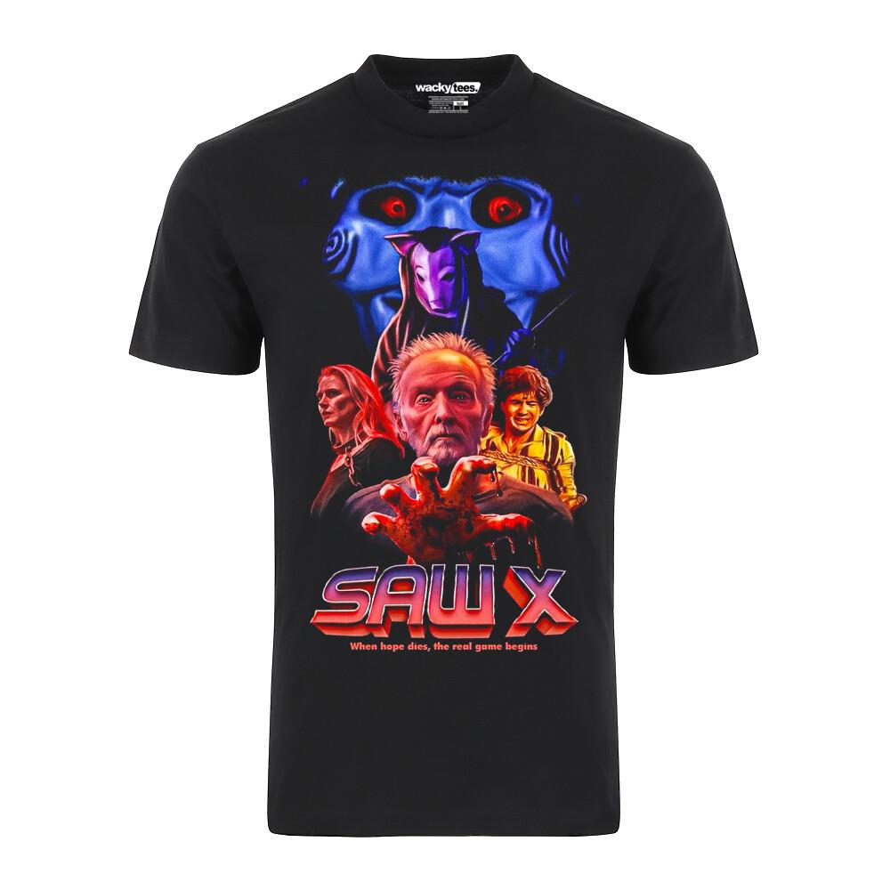 

Saw X Jig Saw Horror Halloween Terror Graphic Tee Shirt 4XL
