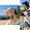 Outdoor Sun Protection Hat With Wide Brim And Neck Cover For Summer Beach Casual Wear