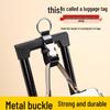 Travel Luggage Anti-Lost Strap: Outdoor Backpack Hanging Buckle & Bungee Cord Hook