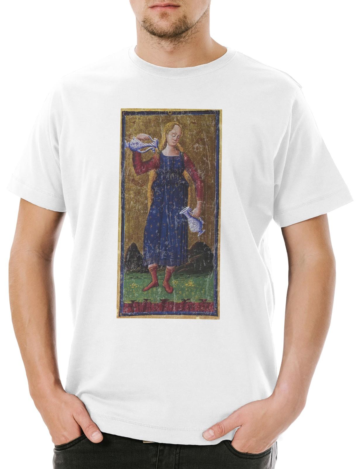 Tarot Arcanum Temperance Mens T-Shirt Card Cards Card Voddoo Moderation L