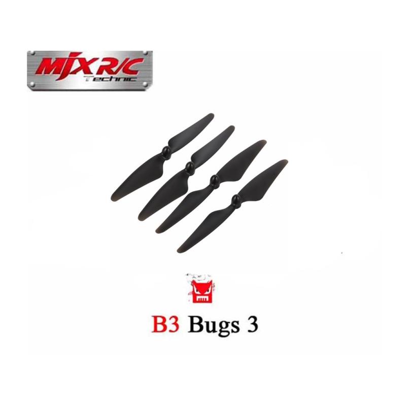 

4 шт. Лопаті пропелерів для квадрокоптера MJX B3 Rc ( MJX Bugs 3 ) Запасні частини Аксесуари
