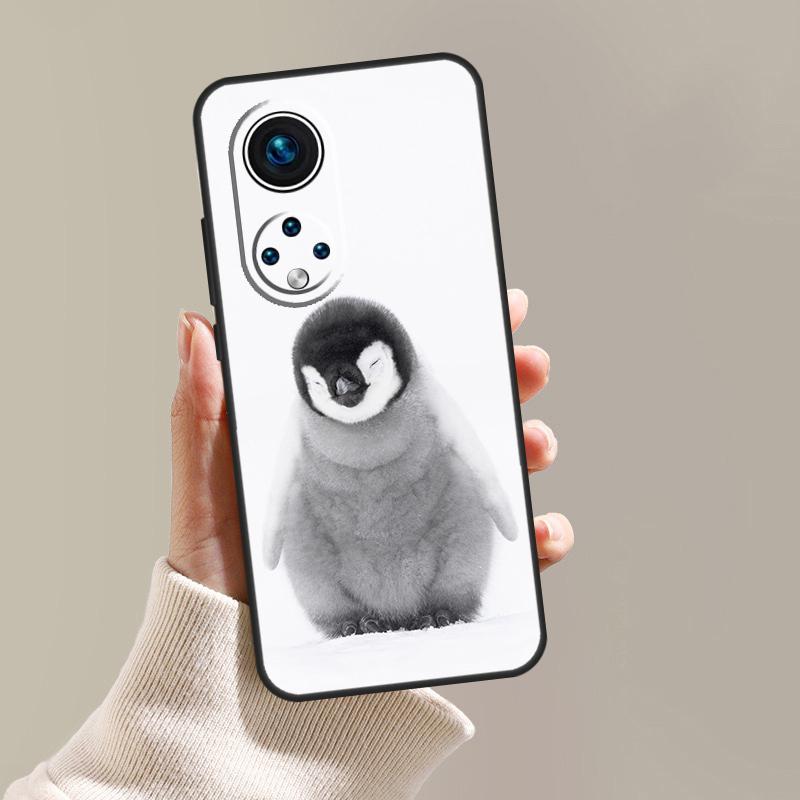 Penguin Snow Arctic Cute Animal Case For Honor Magic 5 6 7 8 Pro 200 400 Lite 50 70 90 Win RT X8c X8b X9a X9b X9c X9d Cover