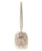 Maison de Fleur Women's Shearling Drawstring Shoulder Bag, Pink, 08000039000