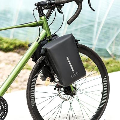 Borsa per forcella anteriore della bici Borsa impermeabile per bicicletta Borsa a tracolla Borsa a tracolla per bici