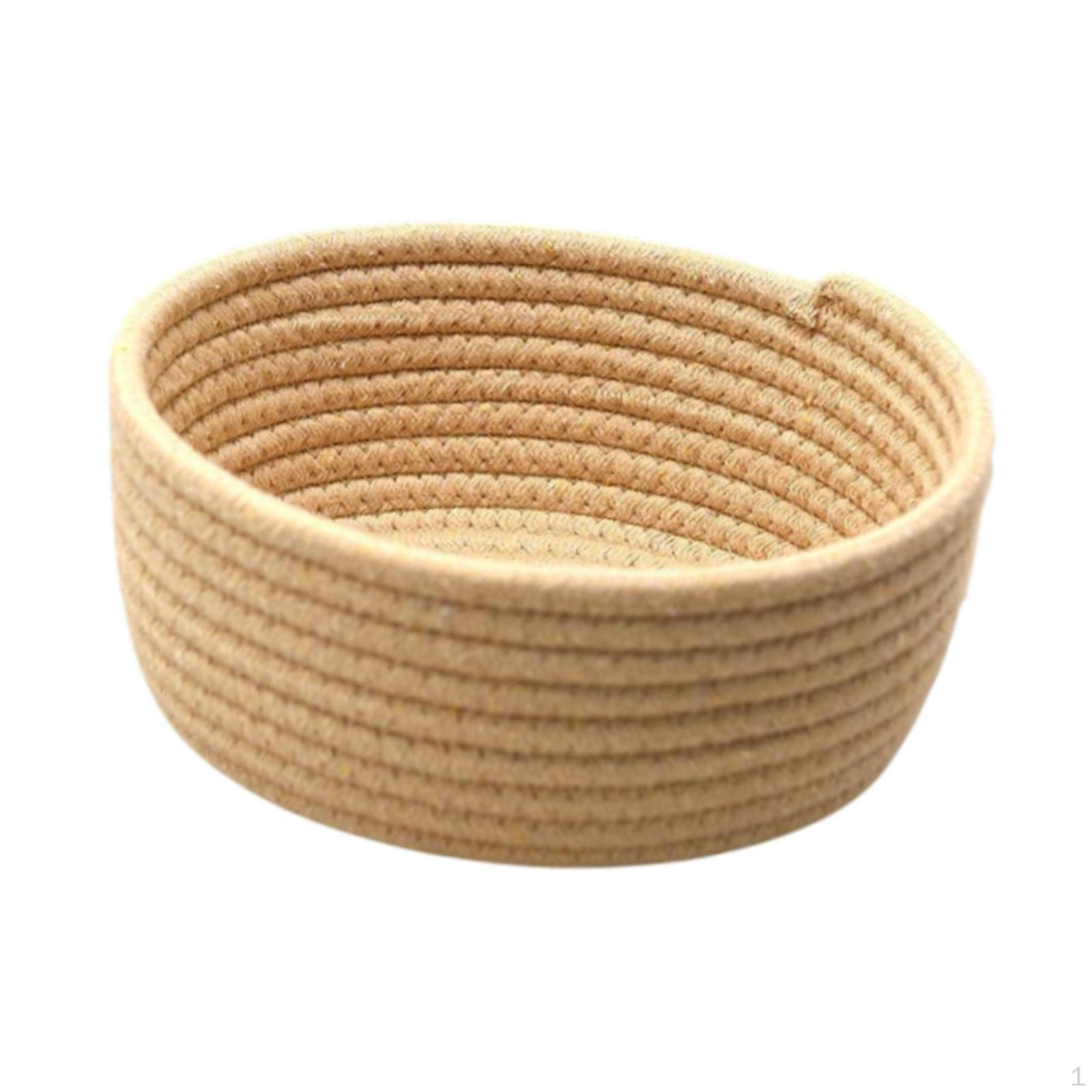 Собака Кошка Плетеная Корзина Для Хранения Настольная Модная Мусорная Корзина Декоративная хаки 980₽