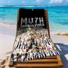 Juventus Beach Towel High Absorbency Quickdry Comfortable Lightweight