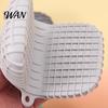 Baking Gloves 2Pcs Silicone Oven Mitts Heat Resistant Thick Grid Pattern Non-Slip for Microwave Kitchen Accessory Temperature Clip
