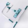 Extendable Window Glass Cleaning Household Tool High Building Retractable Pole Washing Dust Cleaner Brush Dry Wet Scraper Wiper