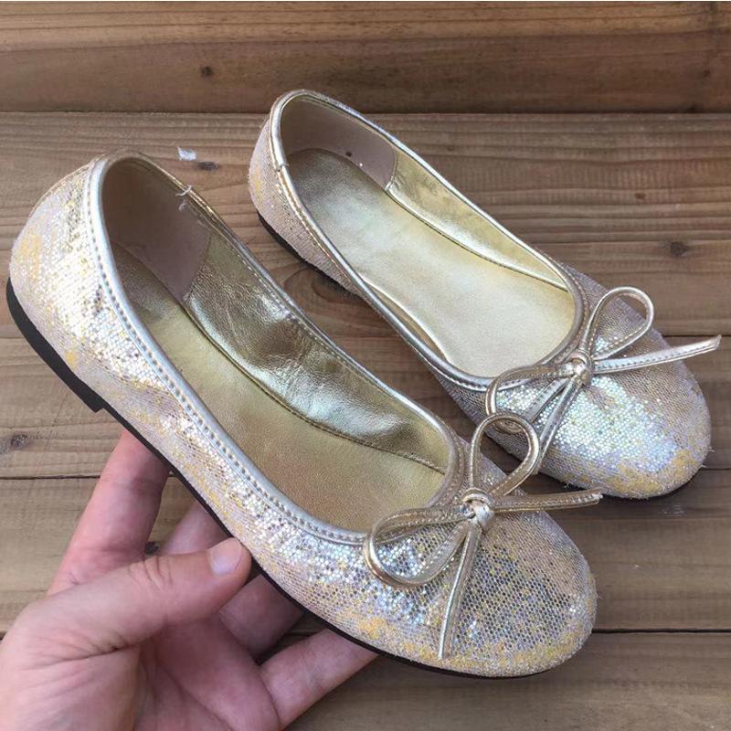 

Silk Bow Ballet Shoes Women s Round Head Light Mouth Flat Bottom One Pedal Soft Sole Silver Mary Jane Shoes 35 чорний