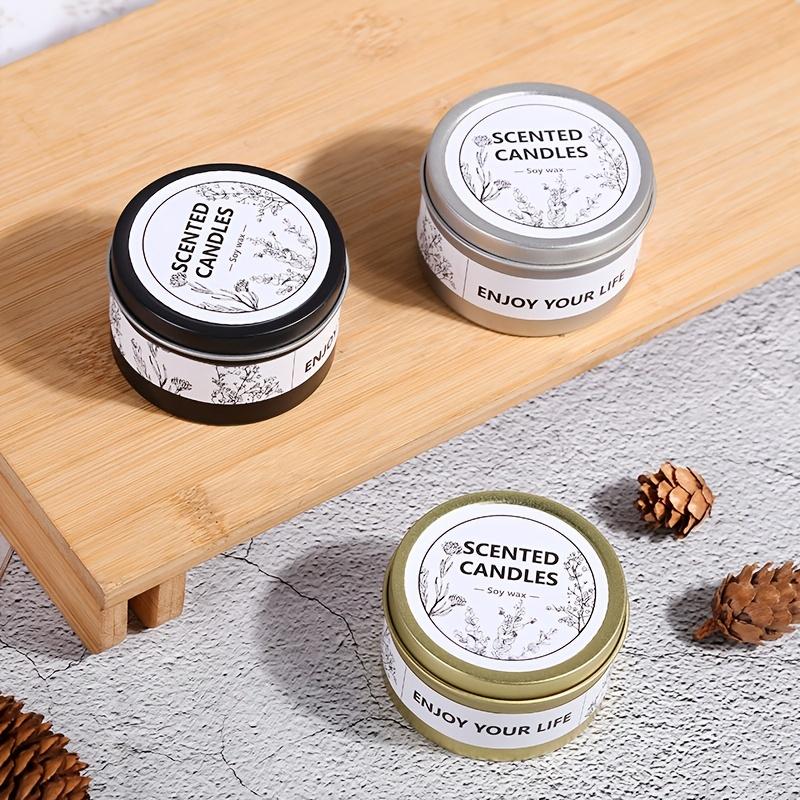 Fragrance Candle, Can of soy Wax, Can of Random Color