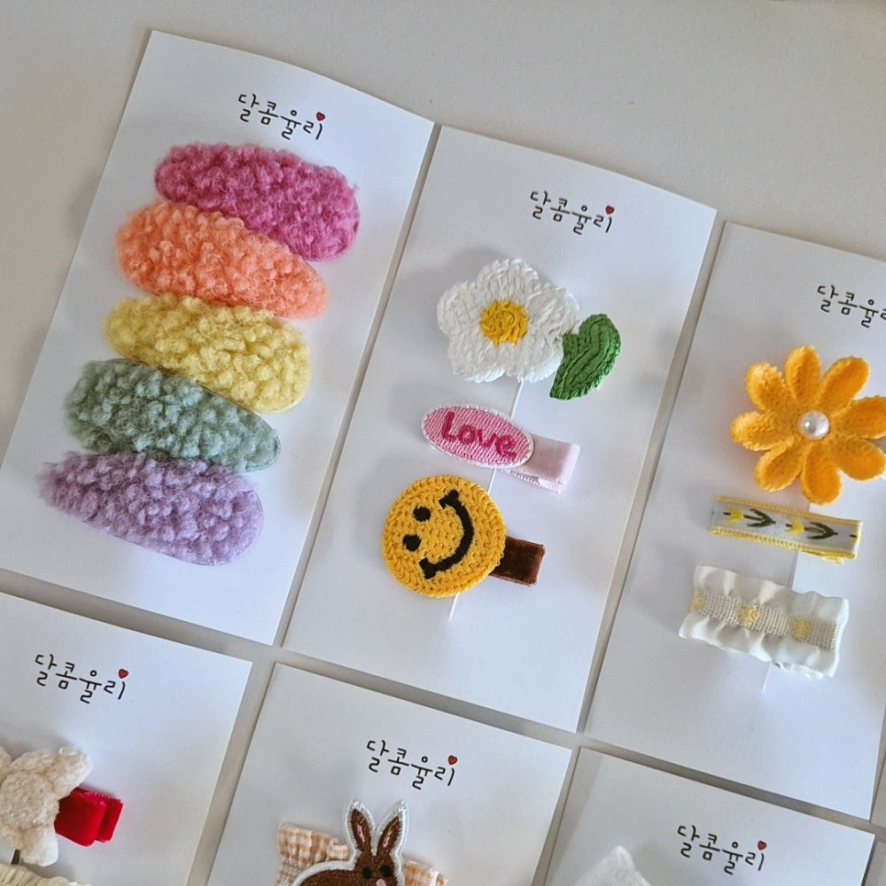 Kids Hair Pin Set Children's Day Birthday Gift