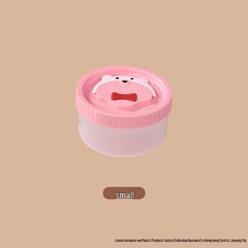 Cute Bear Transparent Cereal Grain Storage & Bento Lunch Box