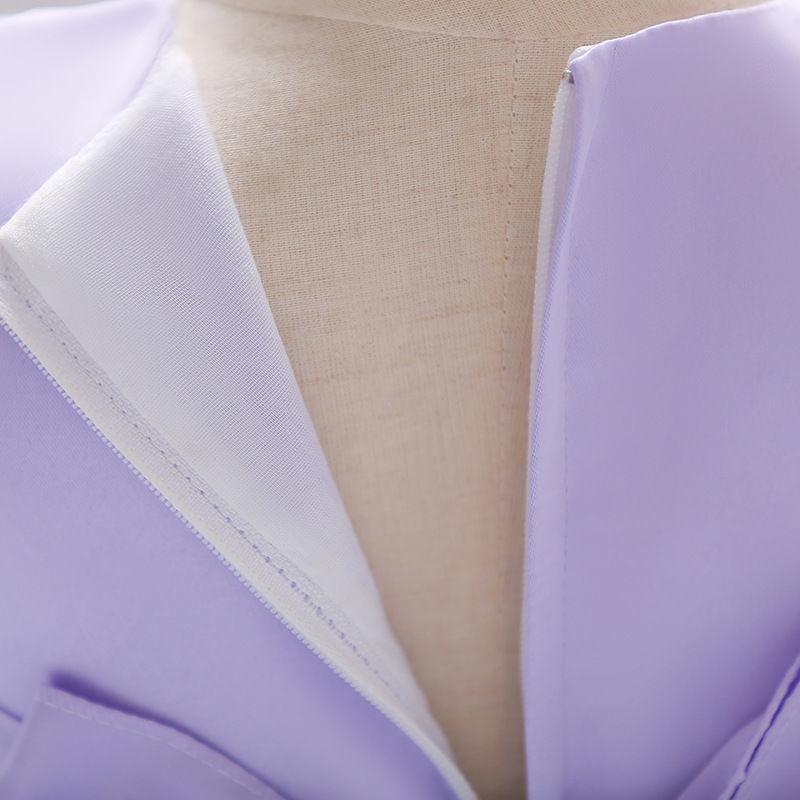 Summer Girls' Children's Dress Children's Wedding Dress Baby's First Birthday Dress Applique Mesh Puffy Skirt