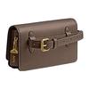Coach Bandit 19 Solid Color Letter Logo Nameplate Leather Chest Bag Waist Bag Crossbody Bag Small Women Bags Dark-Gray CJ826-B4CBD