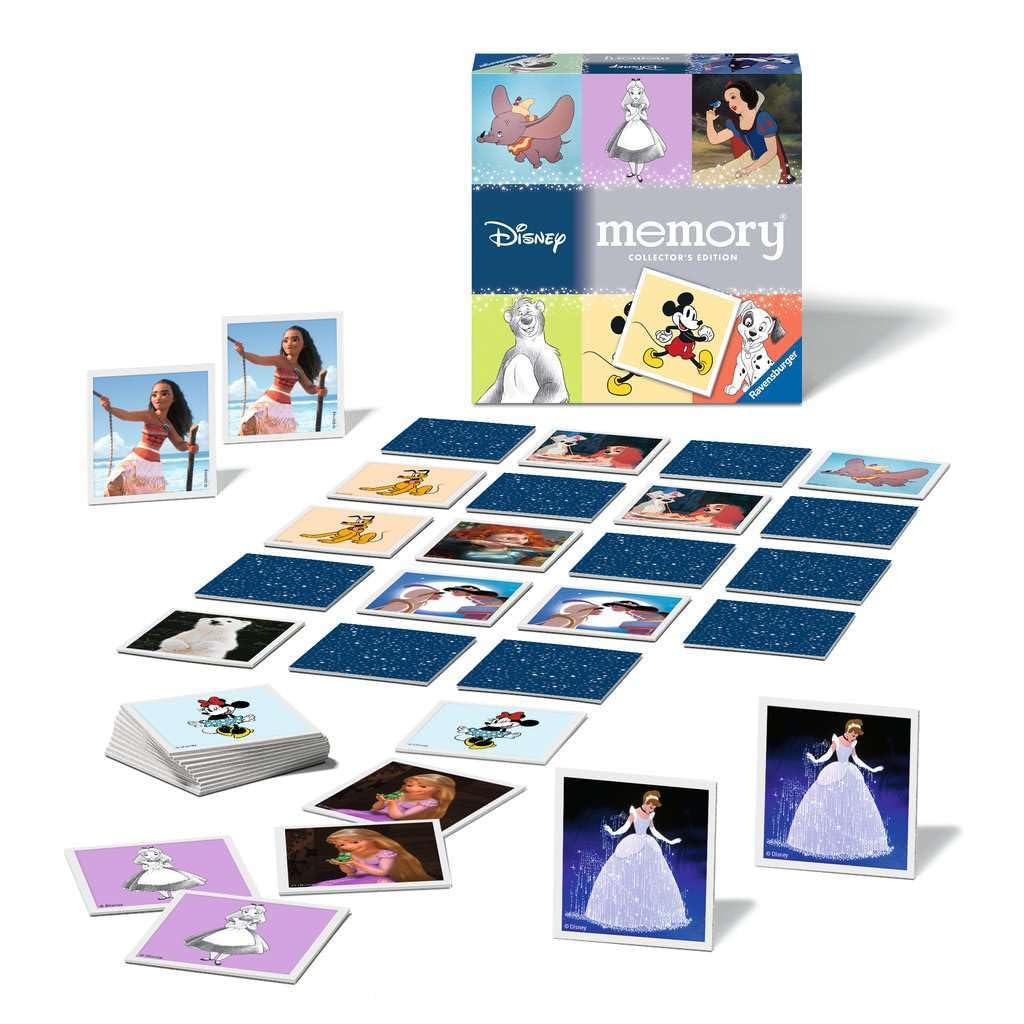 Ravensburger Disney Memory 27378 2 Training Ages 6 and Up Collector's (Memory Game)