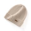 Unisex Thickened Ribbed Cashmere Hat - Autumn/Winter Fashionable Knitted Turban