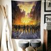 Counter-Strike 2 poster Wall Hanging Printed Fabric Blanket Decorative Tapestries for Bedroom Living Room Home Decor