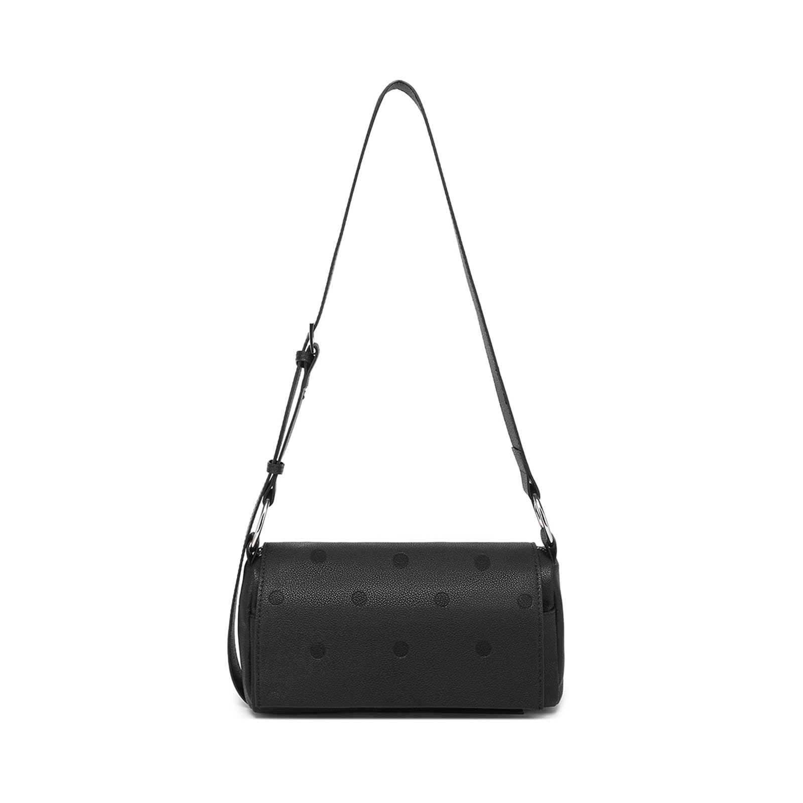 

[starrycoo] Women s Leather Shoulder Bag, Crossbody Bag, Polka Dot Design, Popular, Lightweight, 2-Way, Small, Stylish, Large Capacity, Soft, Perfect
