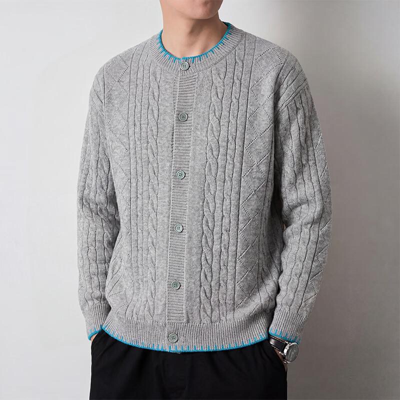 Hodo Men's Casual Knit Cardigan Sweater