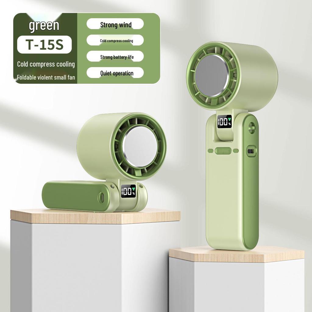 Rechargeable USB Folding Handheld Fan for Dorms