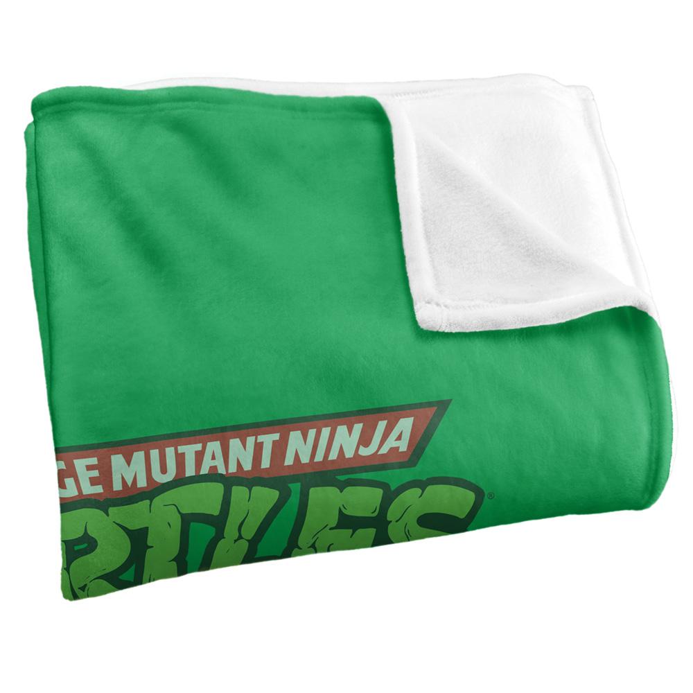 TMNT Group Retro Silky Supersoft Blanket